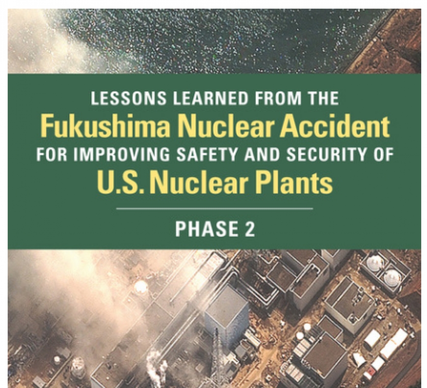 Academia de Ciências dos EUA publica 2a. Parte do Relatório sobre o Acidente de Fukushima